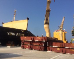 Hà Tĩnh kiểm tra tàu chở 168 tấn bùn bô xít vào Formosa
