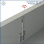 Van cửa phai trên tường lắp bể nước sạch; nước thải kích thước 400.400mm0