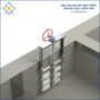 Van cửa phai trên tường lắp bể nước sạch; nước thải kích thước 800.800mm0