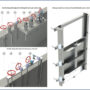 Van cửa phai trên tường lắp bể nước sạch; nước thải kích thước 1200.1200mm5