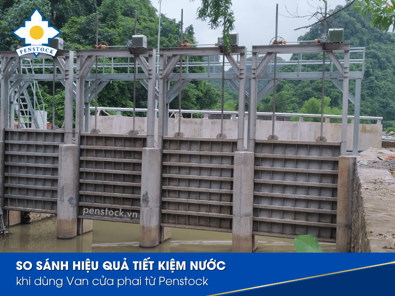 Hiệu quả tiết kiệm nước khi dùng van cửa phai