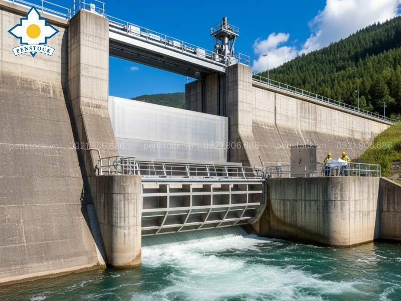 Penstock Thiết kế chuyên sâu đến chế tạo chuẩn mực