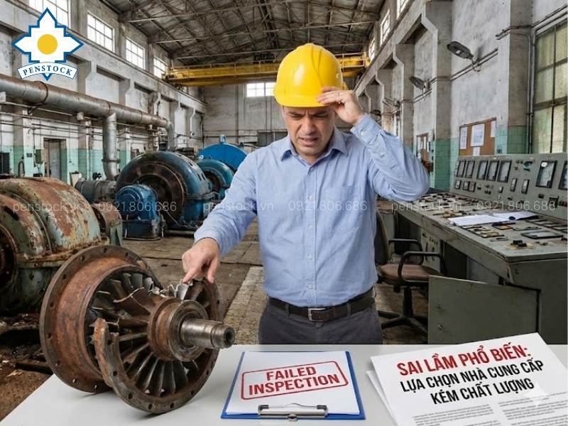 Sai lầm phổ biến khi lựa chọn nhà cung cấp thiết bị thủy điện