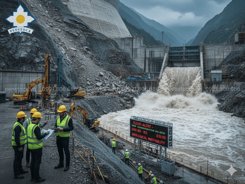 các yếu tố địa chất và thủy văn là biến số rủi ro lớn nhất trong chi phí đầu tư thủy điện