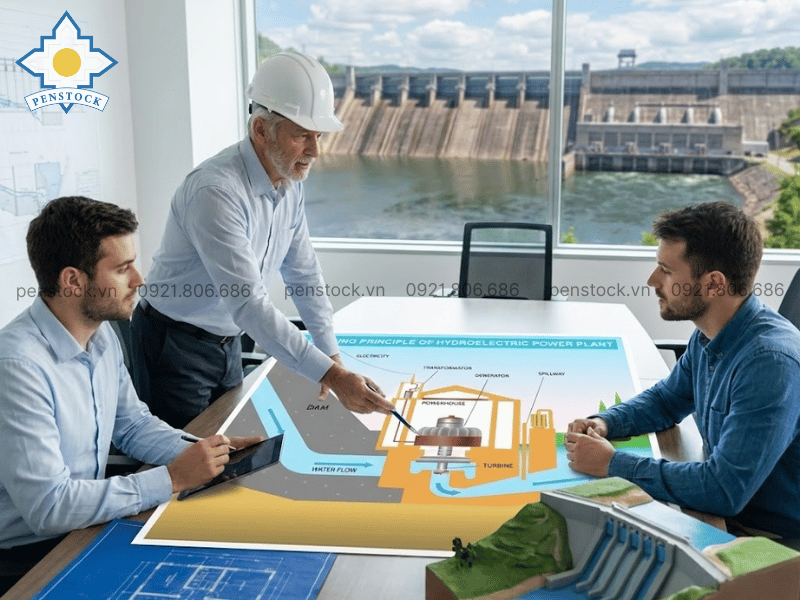 giám sát thi công thủy điện