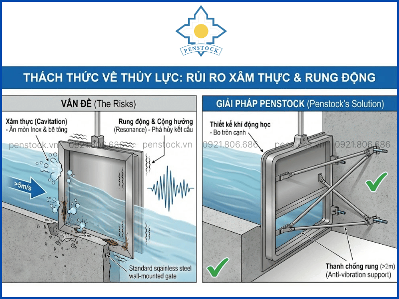 hạn chế cửa phai lắp tường