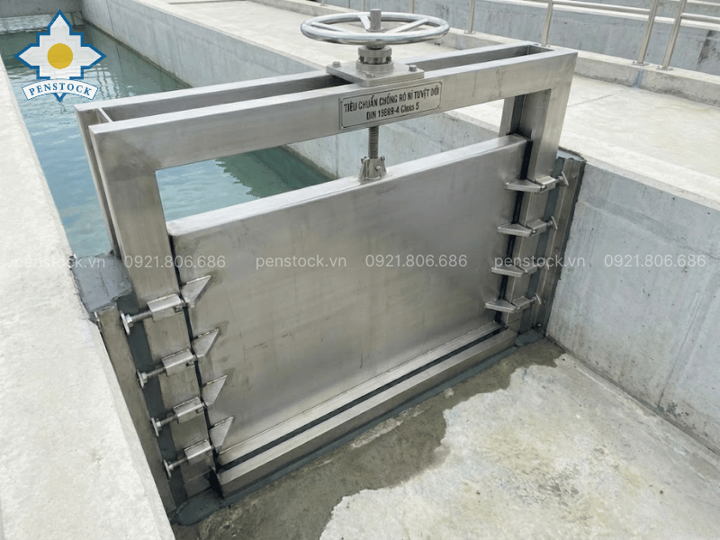 Van cửa phai bể nước sạch với tiêu chuẩn thiết kế chống rò rỉ tuyệt đối