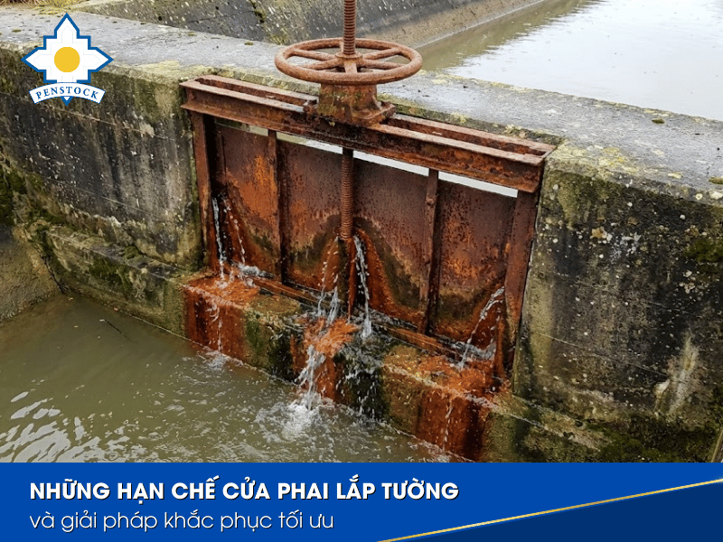 hạn chế cửa phai lắp tường