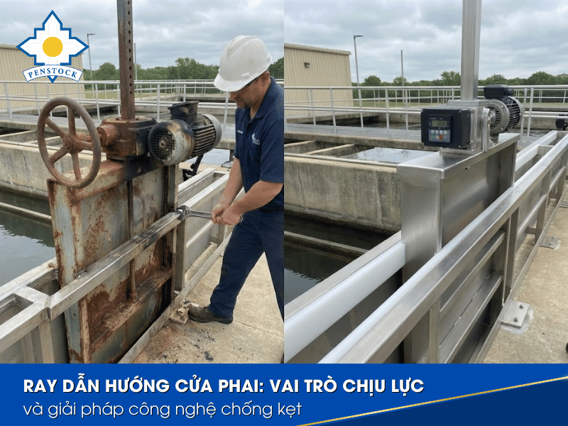 ray dẫn hướng cửa phai