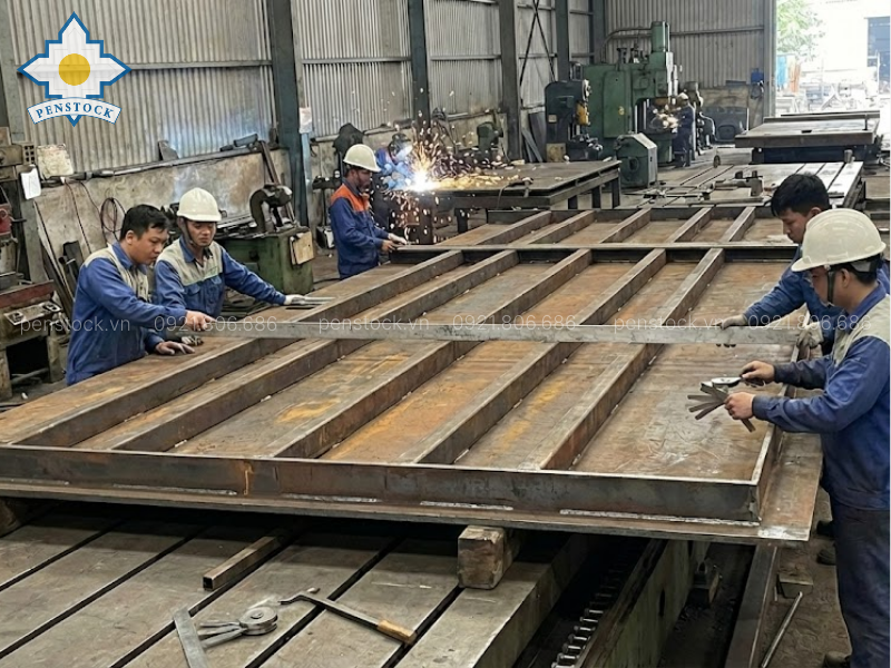 Gia công lá cửa phai