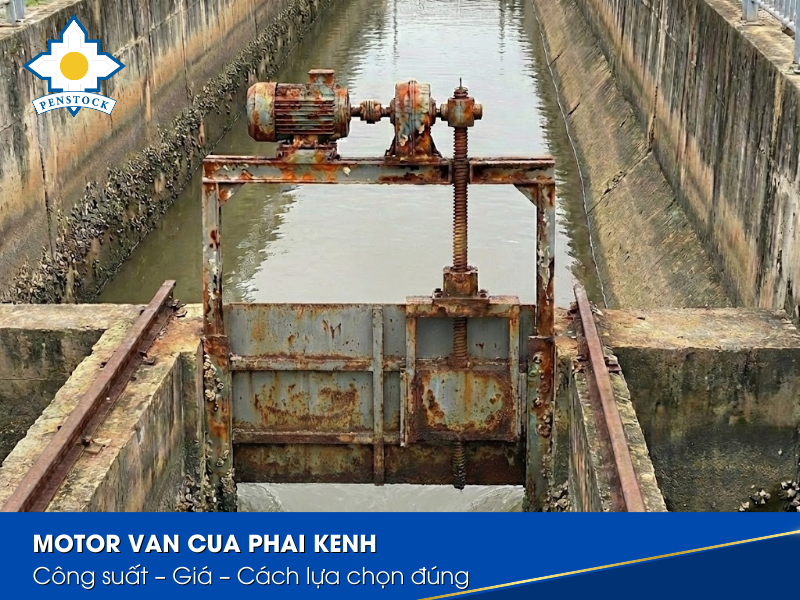 Motor cửa phai kênh