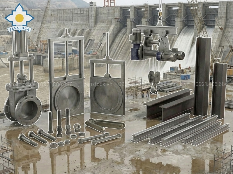 lắp đặt cơ khí thủy điện