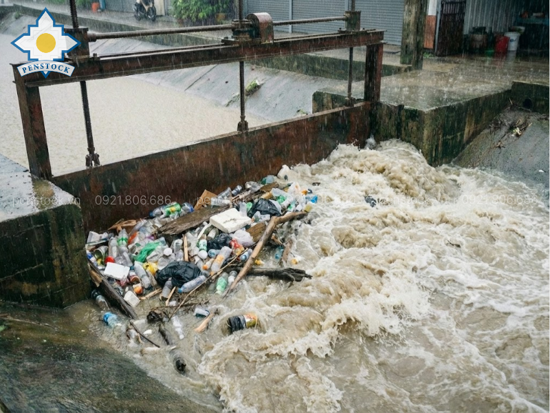 cách bảo vệ cửa phai kênh mưa lũ (2)