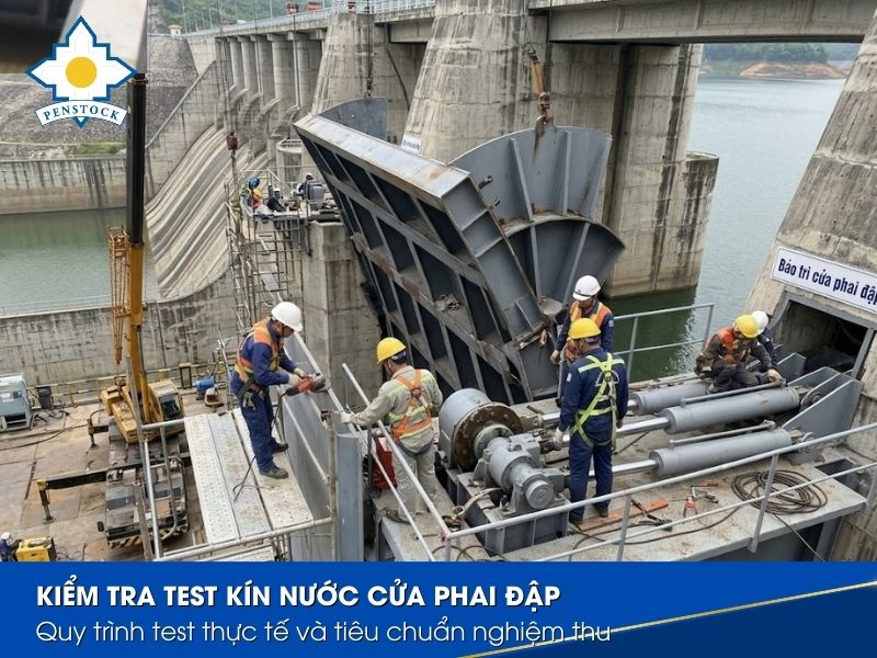 Bảo trì cửa phai đập