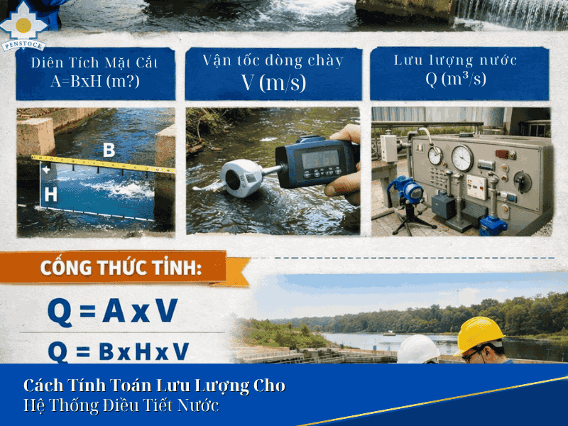 Cách Tính Toán Lưu Lượng Cho Hệ Thống Điều Tiết Nước