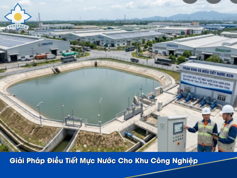 Giải Pháp Điều Tiết Mực Nước Cho Khu Công Nghiệp