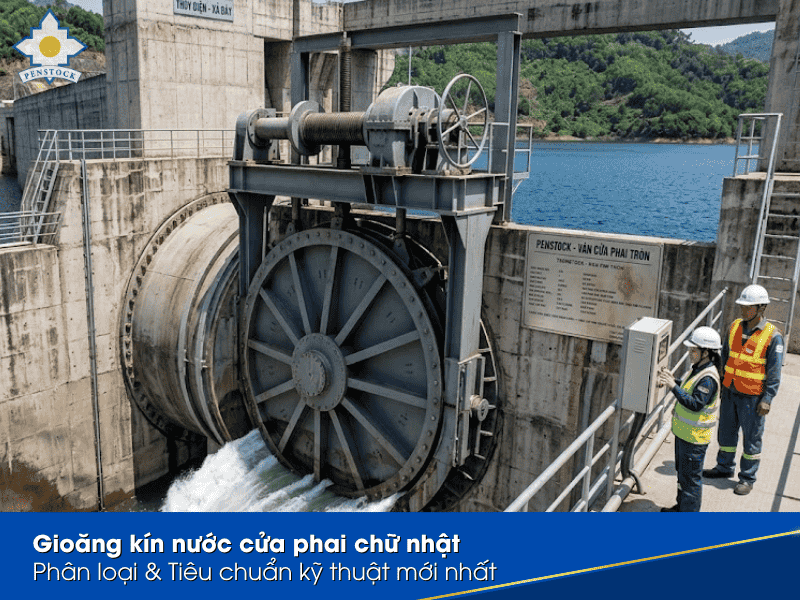 Giới thiệu về van cửa phai hình tròn – thủy điện