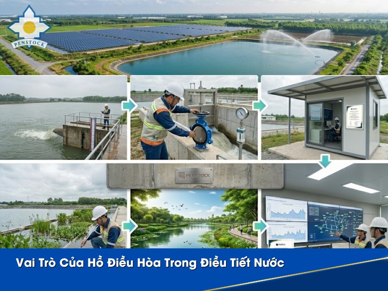 Vai trò của hồ điều hòa trong điều tiết nước