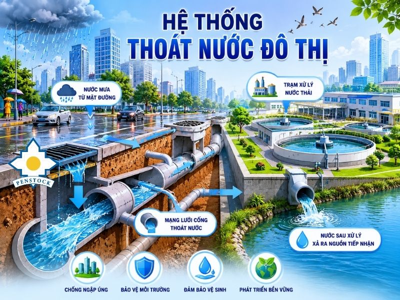 hệ thống thoát nước đô thị