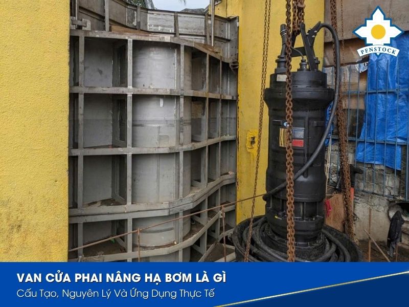 Van Cửa Phai Nâng Hạ Bơm
