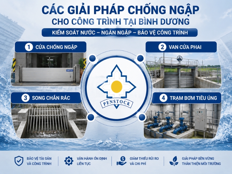 Các Giải Pháp Chống Ngập Phù Hợp Cho Công Trình Tại Bình Dương