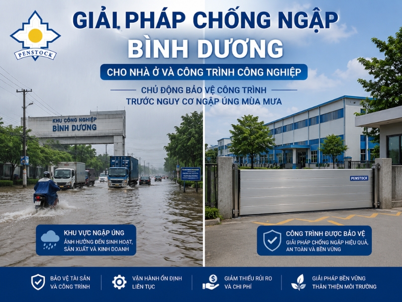 Giải pháp chống ngập Bình Dương