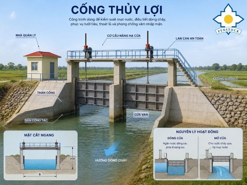 Cống thủy lợi