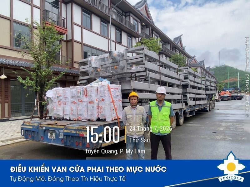 Điều Khiển Van Cửa Phai Theo Áp Suất