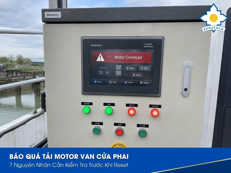 Bảo Vệ Van Cửa Phai Khi Gặp Vật Cản