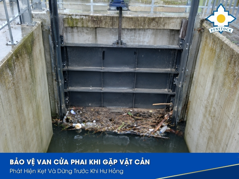Bảo Vệ Van Cửa Phai Khi Gặp Vật Cản