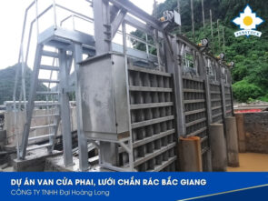 Dự Án Van Cửa Phai, Lưới Chắn Rác Bắc Giang – CÔNG TY TNHH Đại Hoàng Long